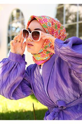 روسری نارنجی İpek Tivil Silk Home - کد 820454063