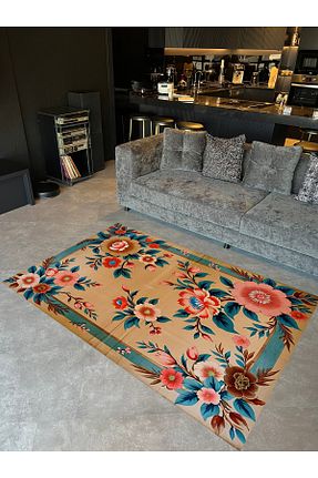 فرش رنگی قابل شستشو Rugs Modern Halı - کد 861565944