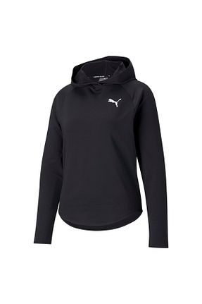 سوئیشرت مشکی زنانه ساده Puma - کد 77539057