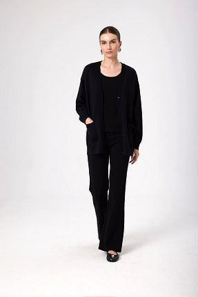 رویه مشکی زنانه پنبه ای Mısırlı - کد 857641314