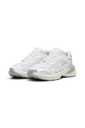 کفش اسنیکر سفید زنانه بند دار Puma - کد 841164369