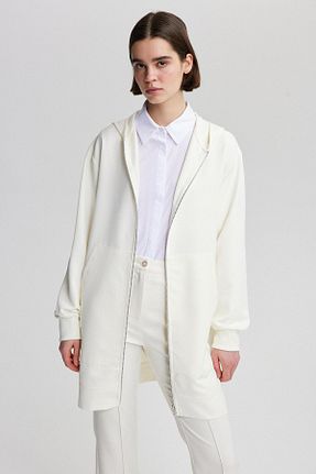 کت حجاب بژ زنانه نیمه فیت Touche Prive - کد 650115710
