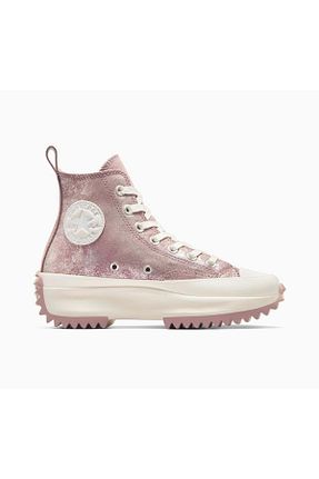 کفش اسنیکر خاکی زنانه بند دار Converse - کد 850662490