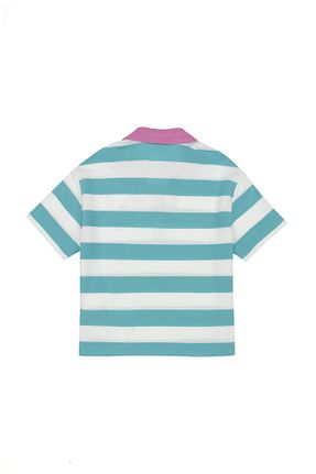 پولوشرت سبز بچه گانه پارچه ای U.S. Polo Assn. - کد 832922647