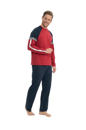 ست لباس راحتی قهوه ای مردانه ساده U.S. Polo Assn. - کد 861582016