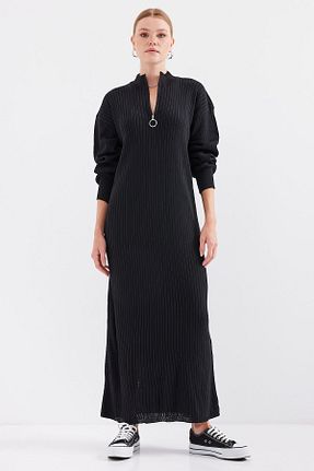 لباس مشکی زنانه تریکو Bigdart - کد 782587981