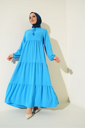 لباس حجاب آبی اورسایز Bigdart - کد 774468247