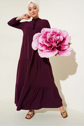 لباس حجاب زرشکی زنانه Relaxed Bigdart - کد 750275717