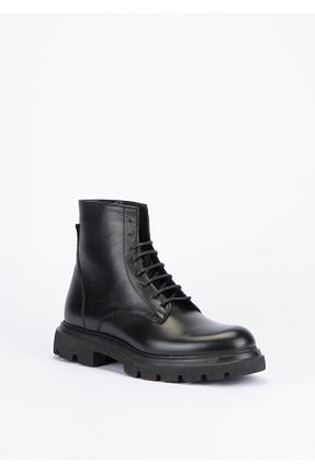 کفش کلاسیک مشکی مردانه پاشنه کوتاه (1 - 4 سانتی متر) Yeşil Kundura - کد 861640066