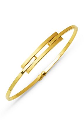 النگو زرد زنانه 14 عیار Bilezikci - کد 832154555