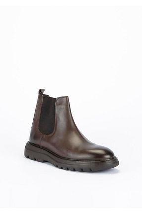 کفش کلاسیک قهوه ای مردانه پاشنه کوتاه (1 - 4 سانتی متر) Yeşil Kundura - کد 861641745