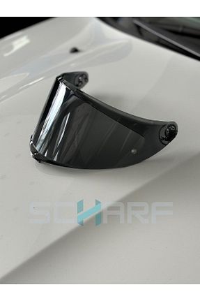 کلاه ایمنی موتور سواری طوسی یدکی کلاه کاسک موتور سواری scharf - کد 861646867