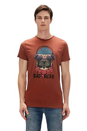 تیشرت مشکی مردانه رگولار Bad Bear - کد 819537648