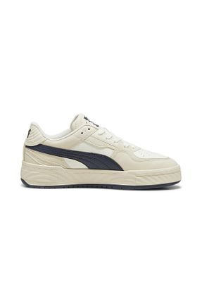 کفش اسنیکر بژ مردانه PU Puma - کد 798062592