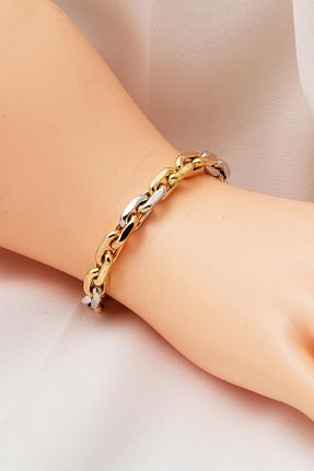 دستبند طلا زرد زنانه 14 عیار Bilezikci - کد 421952286