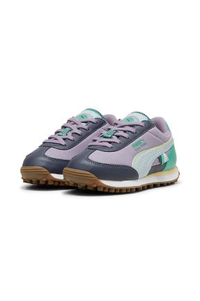 کفش اسنیکر آبی بچه گانه PU Puma - کد 842495384