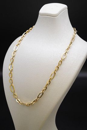 گردنبند طلا طلائی زنانه 14 عیار ERMİRGOLD - کد 861664786