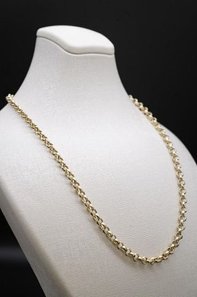 گردنبند طلا سبز زنانه 14 عیار ERMİRGOLD - کد 861664808