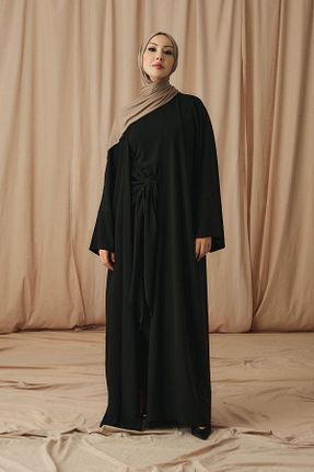 کلاه و ابایا مشکی زنانه پلی استر ELF PRIVE - کد 861654465