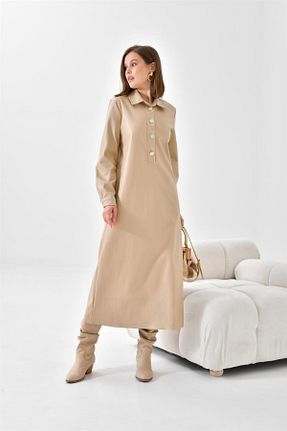 لباس بژ زنانه بافتنی FTZ WOMEN - کد 762278684