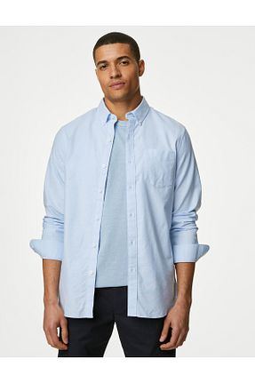 پیراهن متالیک مردانه رگولار Marks & Spencer - کد 850819979
