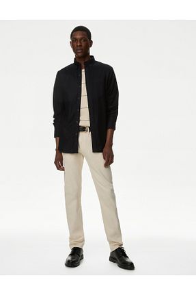 پیراهن مشکی مردانه رگولار Marks & Spencer - کد 852956803