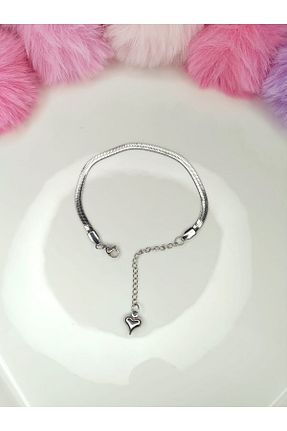 دستبند استیل (فولاد) زنانه استیل ضد زنگ ilvesa shop - کد 859790128