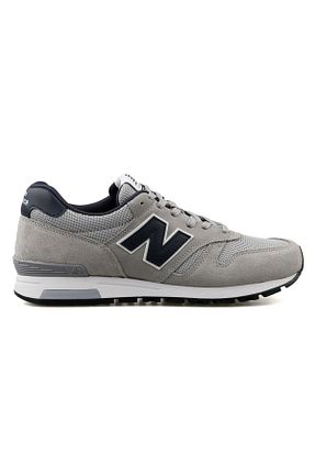 کفش پیاده روی طوسی زنانه چرم مصنوعی New Balance - کد 861759818