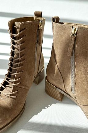 چکمه رنگی زنانه چرم خالص nope21shoess - کد 859448290