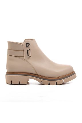 بوت / نیم بوت نباتی زنانه چرم مصنوعی Pierre Cardin - کد 861703034