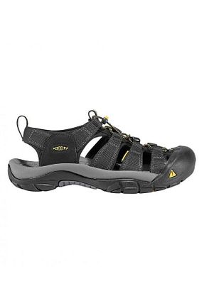 صندل مشکی مردانه پاشنه تخت Keen - کد 1127884
