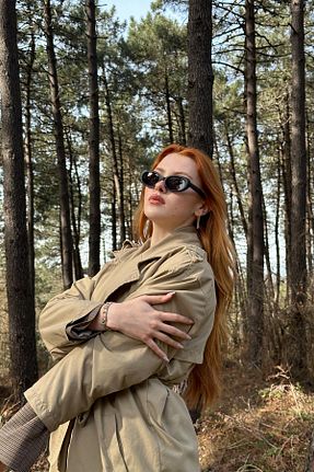 عینک آفتابی مشکی زنانه پلاریزه FALAN EYEWEAR - کد 665693898