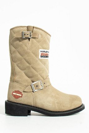 چکمه بژ مردانه چرم خالص Harley Davidson - کد 750495976
