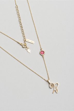 گردنبند نقره زرد زنانه 925 عیار So Chic - کد 733477251