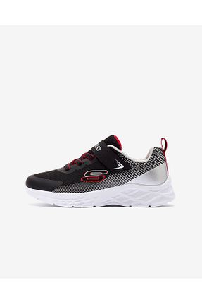 کفش اسنیکر مشکی بچه گانه بند دار Skechers - کد 803383241