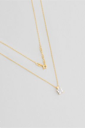 گردنبند نقره زرد زنانه 925 عیار So Chic - کد 785881827