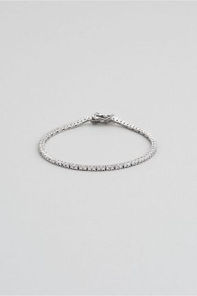 دستبند نقره سفید زنانه 925 عیار So Chic - کد 816210445