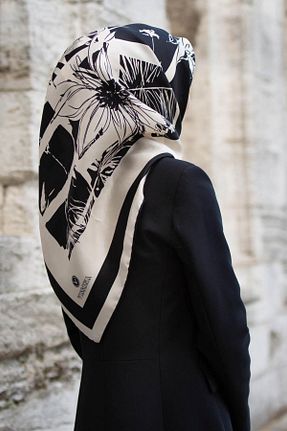 روسری مشکی İpek Tivil Vissona - کد 746216612