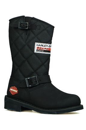 چکمه مشکی مردانه نبوک Harley Davidson - کد 646772250