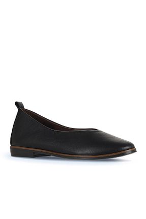 بابت مشکی زنانه چرم خالص Bueno Shoes - کد 860168642