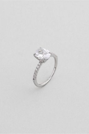 انگشتر نقره سفید زنانه 950 عیار So Chic - کد 818929088