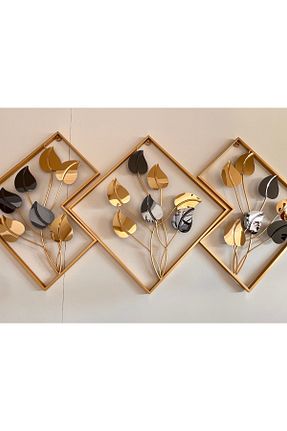تابلو طلائی فلزی Larus - کد 860885531