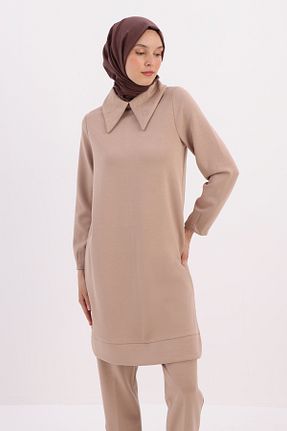 تونیک حجاب سرمه ای زنانه مخلوط ویسکون ALLDAY - کد 860863422