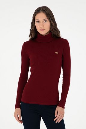 سوئیشرت قهوه ای زنانه ساده U.S. Polo Assn. - کد 860867238