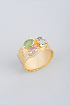 انگشتر نقره زرد زنانه 950 عیار So Chic - کد 751885498