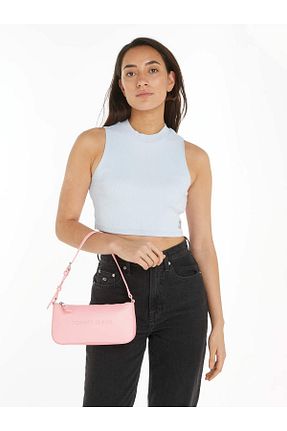 کیف دستی صورتی زنانه ابعاد کوچک Tommy Hilfiger - کد 860687292
