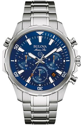 ساعت مچی سفید مردانه 43 میلی متر Bulova - کد 1928227