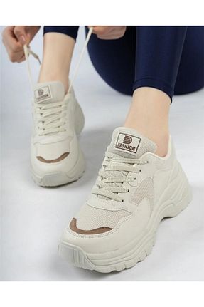 کفش پیاده روی بژ زنانه پارچه ای DarkStep - کد 670818623