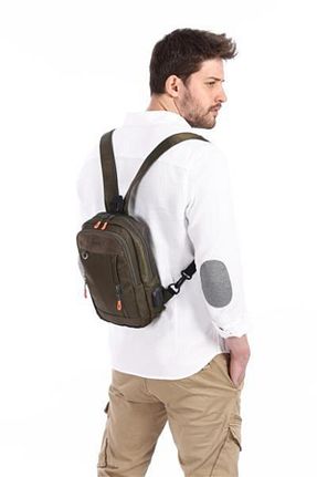 کیف پستچی سبز مردانه ÇÇS - کد 777708768