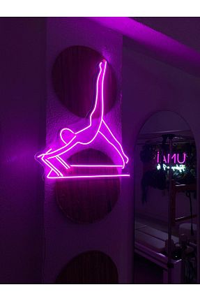 محصول دکوراسیون دیوار صورتی اکریلیک NEON LED KAYSERİ - کد 860904663